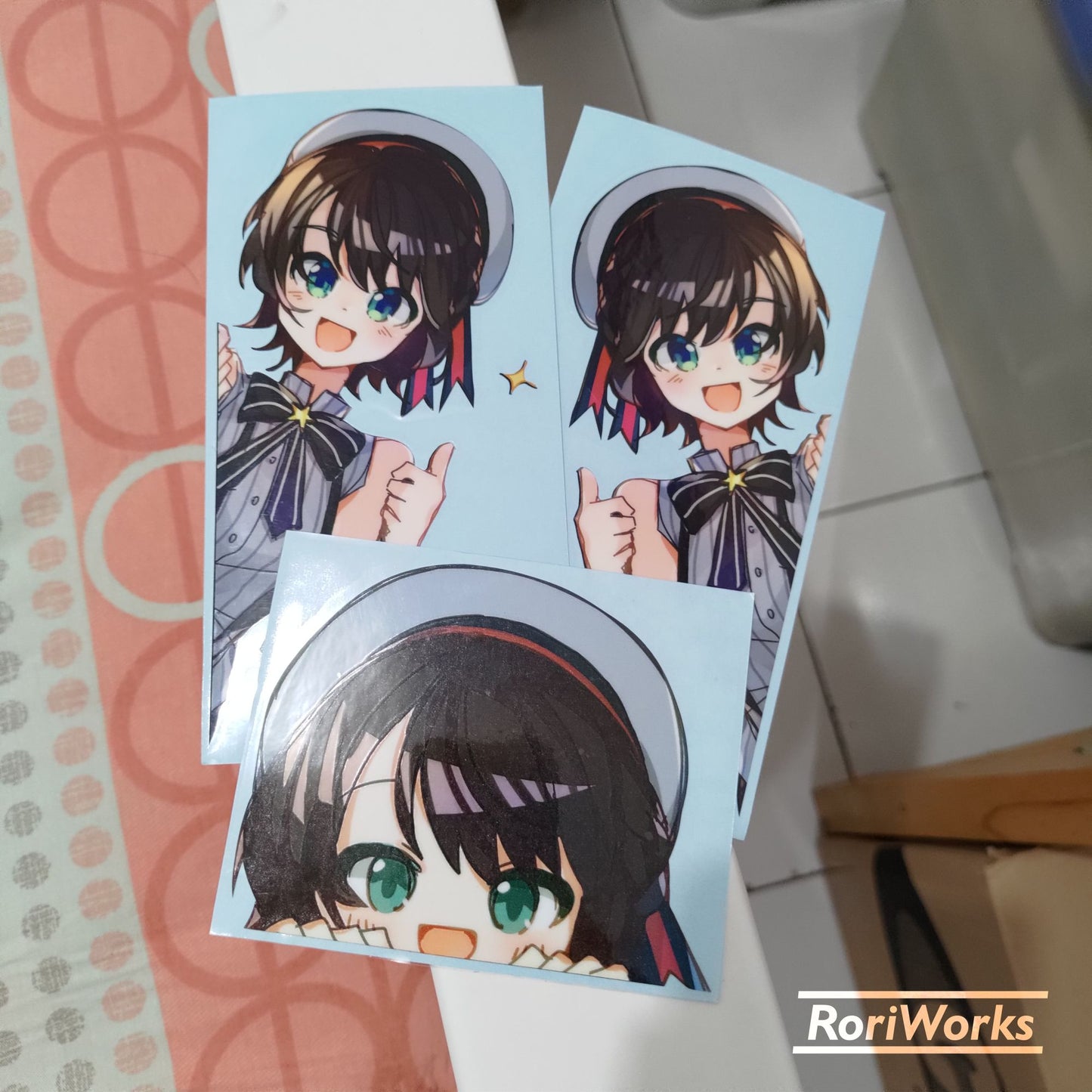 Stiker Intip - Subaru Oozora