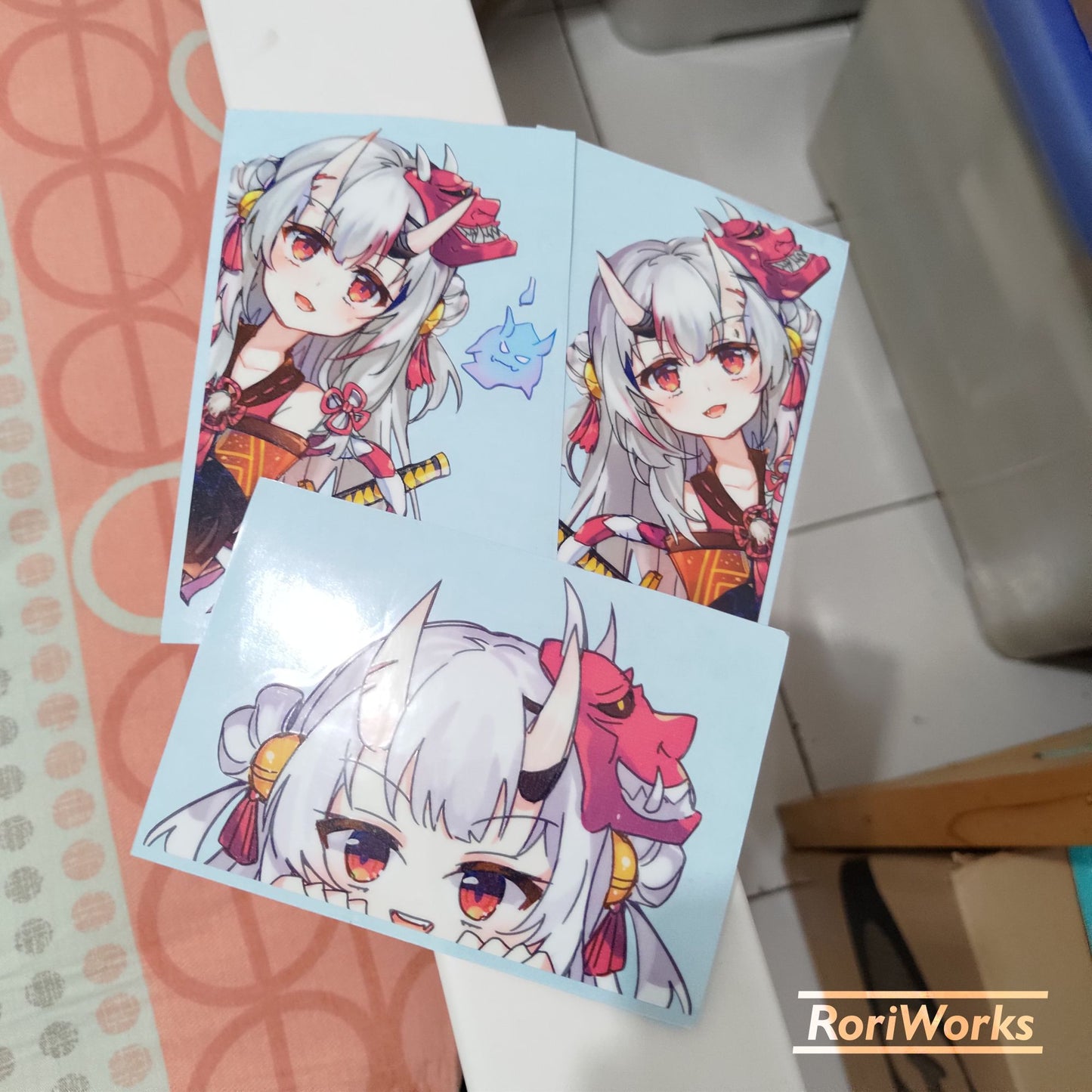 Stiker Intip - Ayame Nakiri