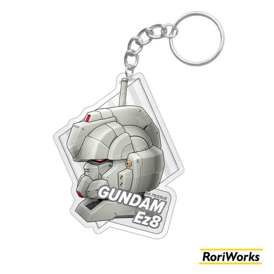 Keychain - Gundam Ez8 Head