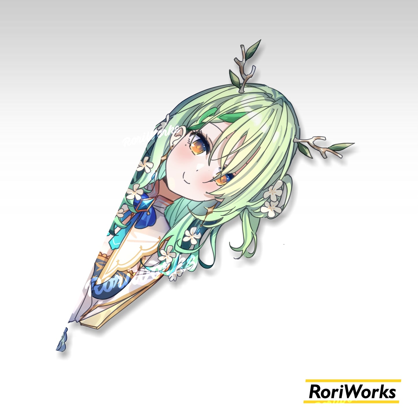 Stiker Intip Fauna Ceres | Hololive