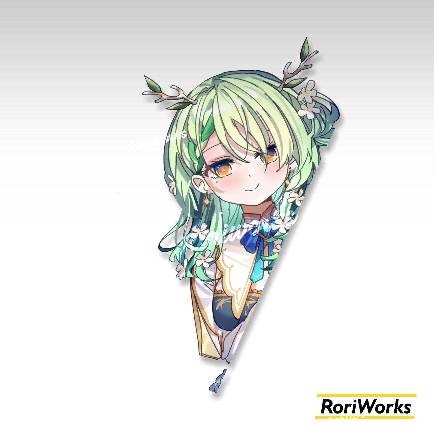 Stiker Intip Fauna Ceres | Hololive