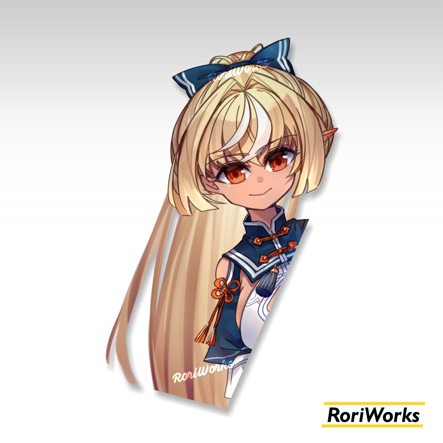 Stiker Intip Flare Shiranui | Hololive
