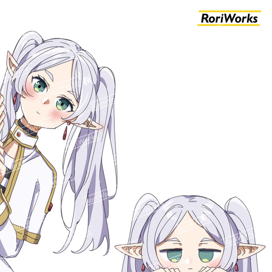 Stiker Intip - Frieren