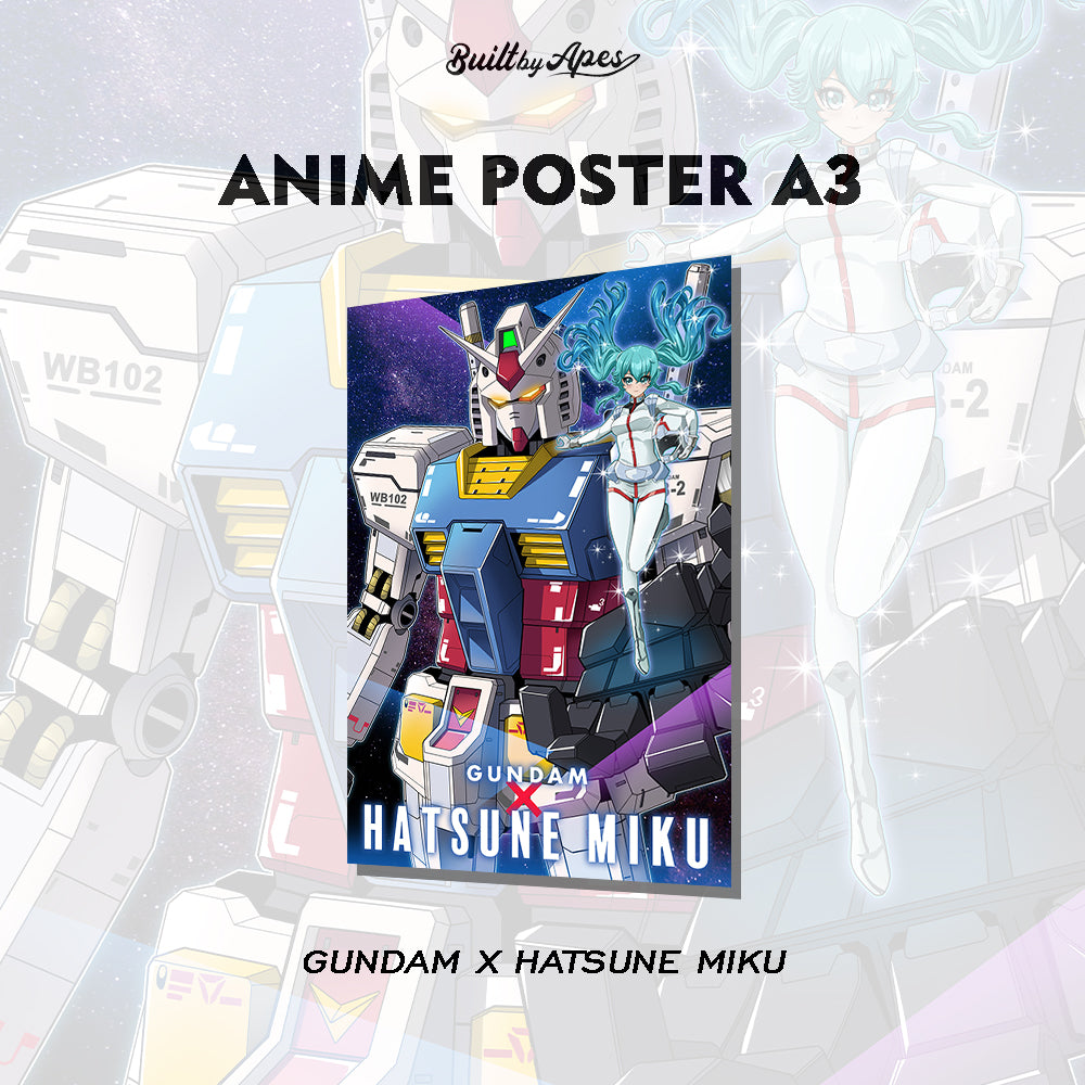 Poster - Gundam x Miku Hatsune