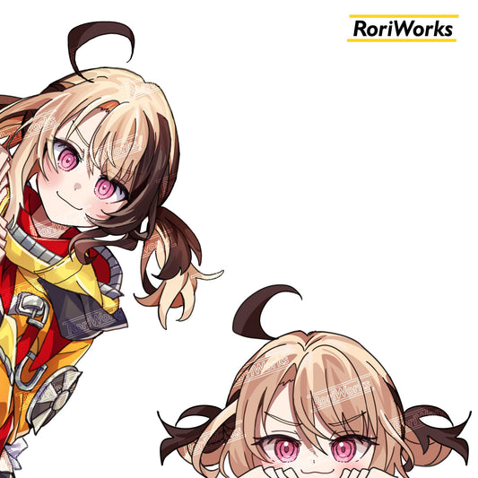 Stiker Intip - Gigi Murin