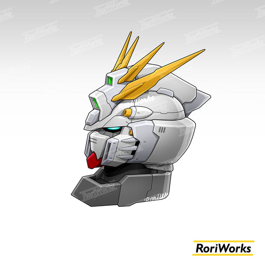 Stiker - God Gundam Head