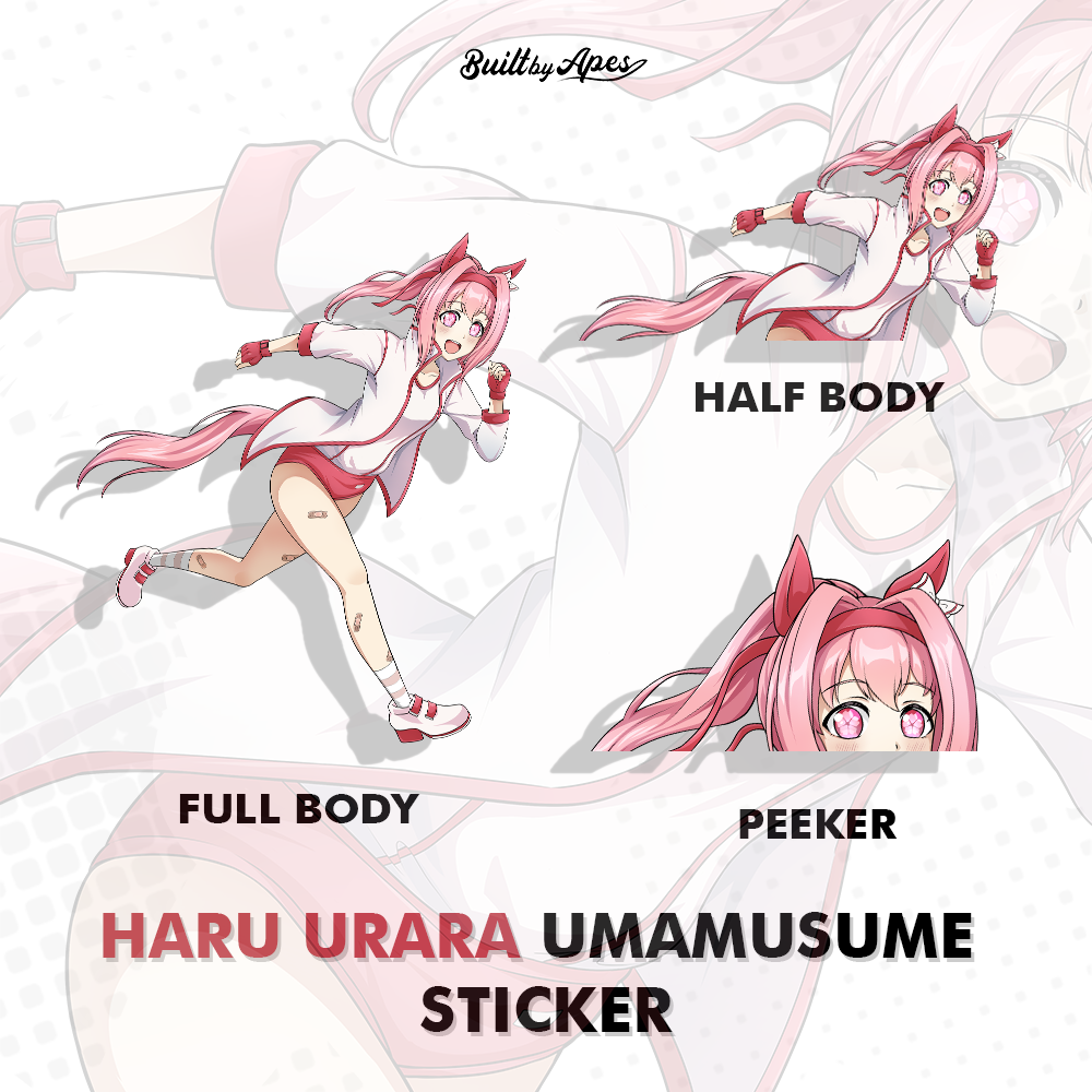 Stiker - Haru Urara Run