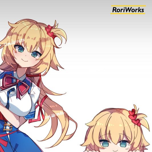 Stiker Intip - Haato Akai