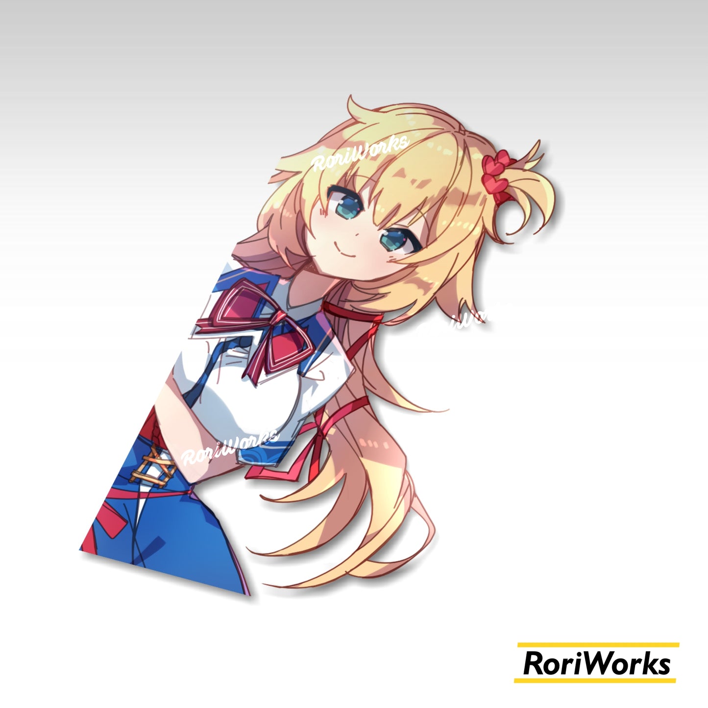 Stiker Intip Haato Akai | Hololive