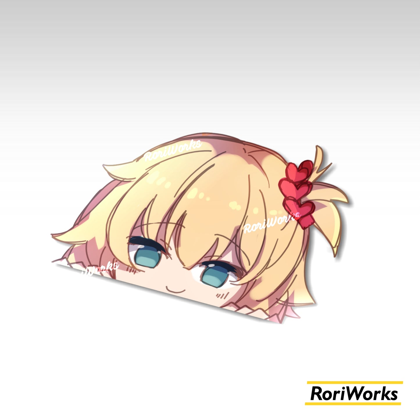 Stiker Intip Haato Akai | Hololive