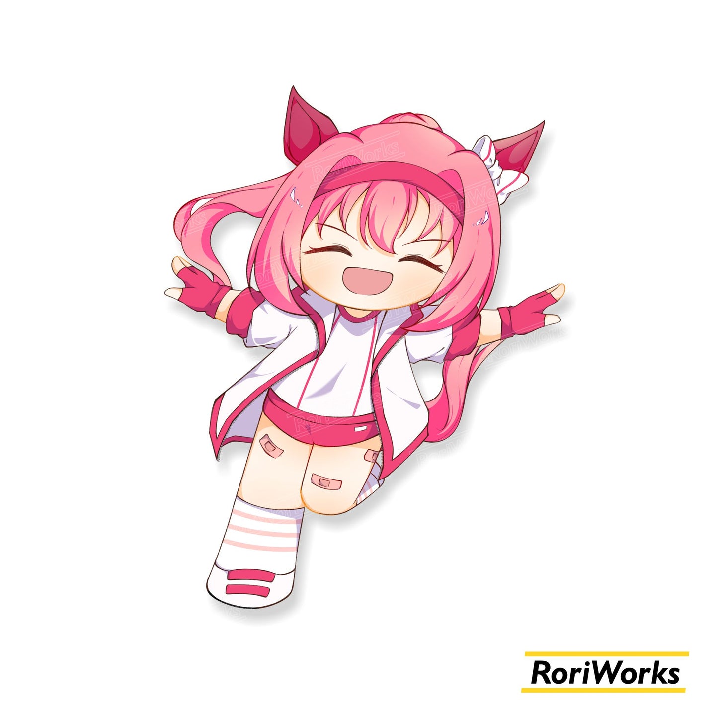 Stiker - Haru Urara