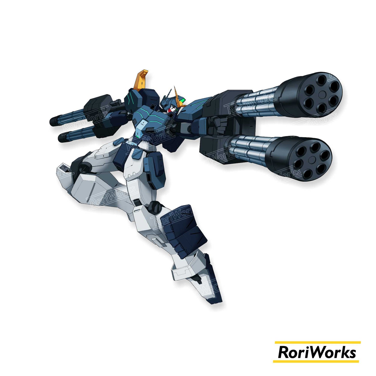 Stiker Gundam Heavyarms Custom EW