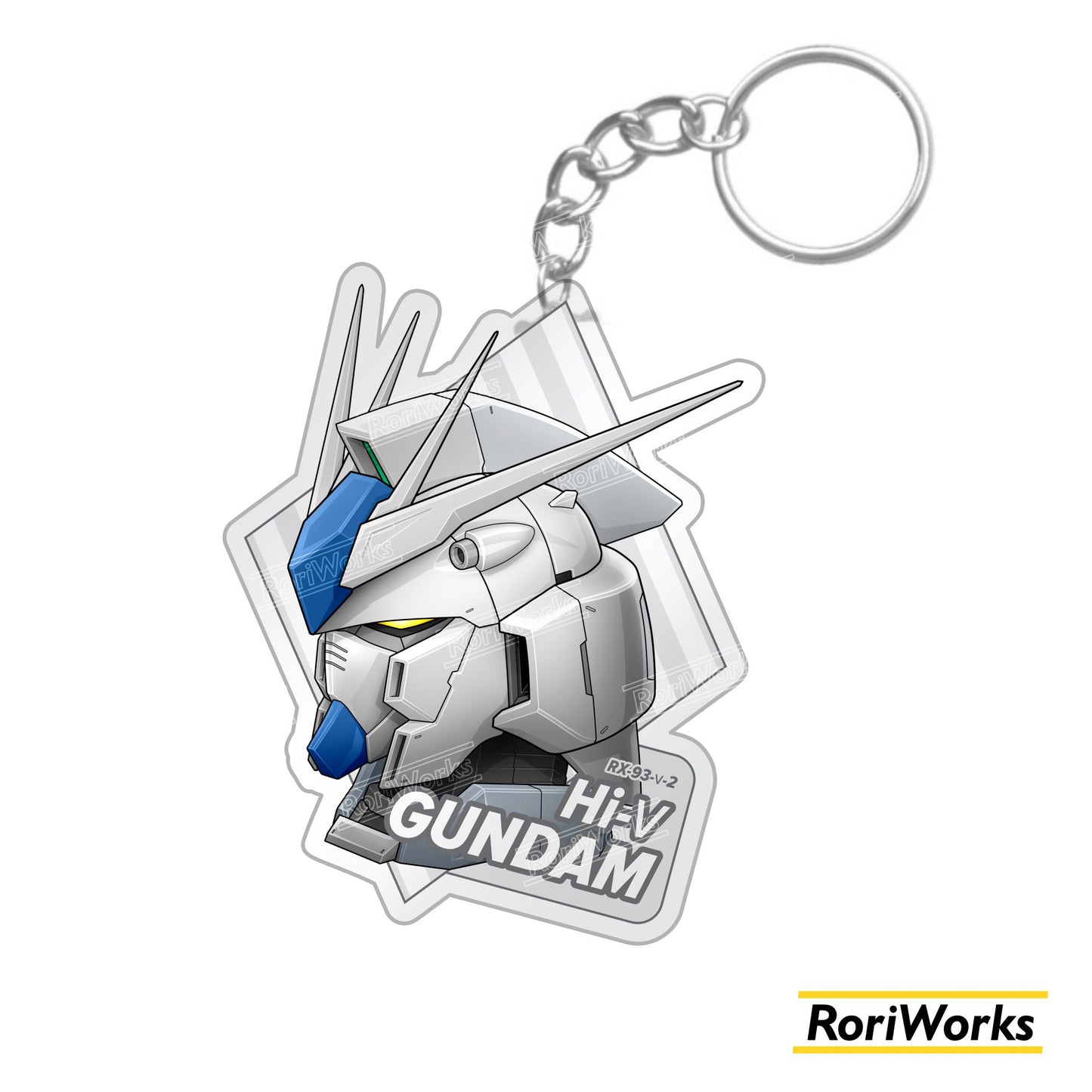 Keychain Hi-ν Gundam Head