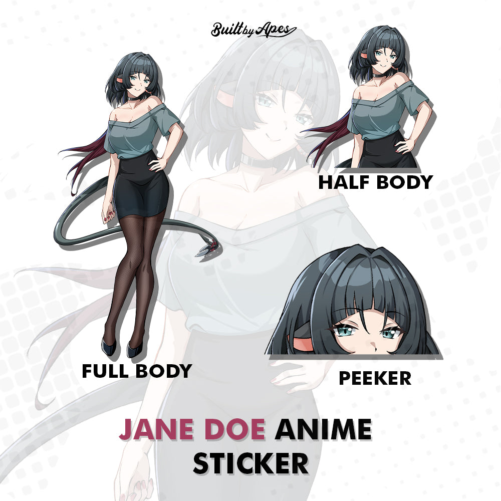 Stiker - Jane Doe (Casual)