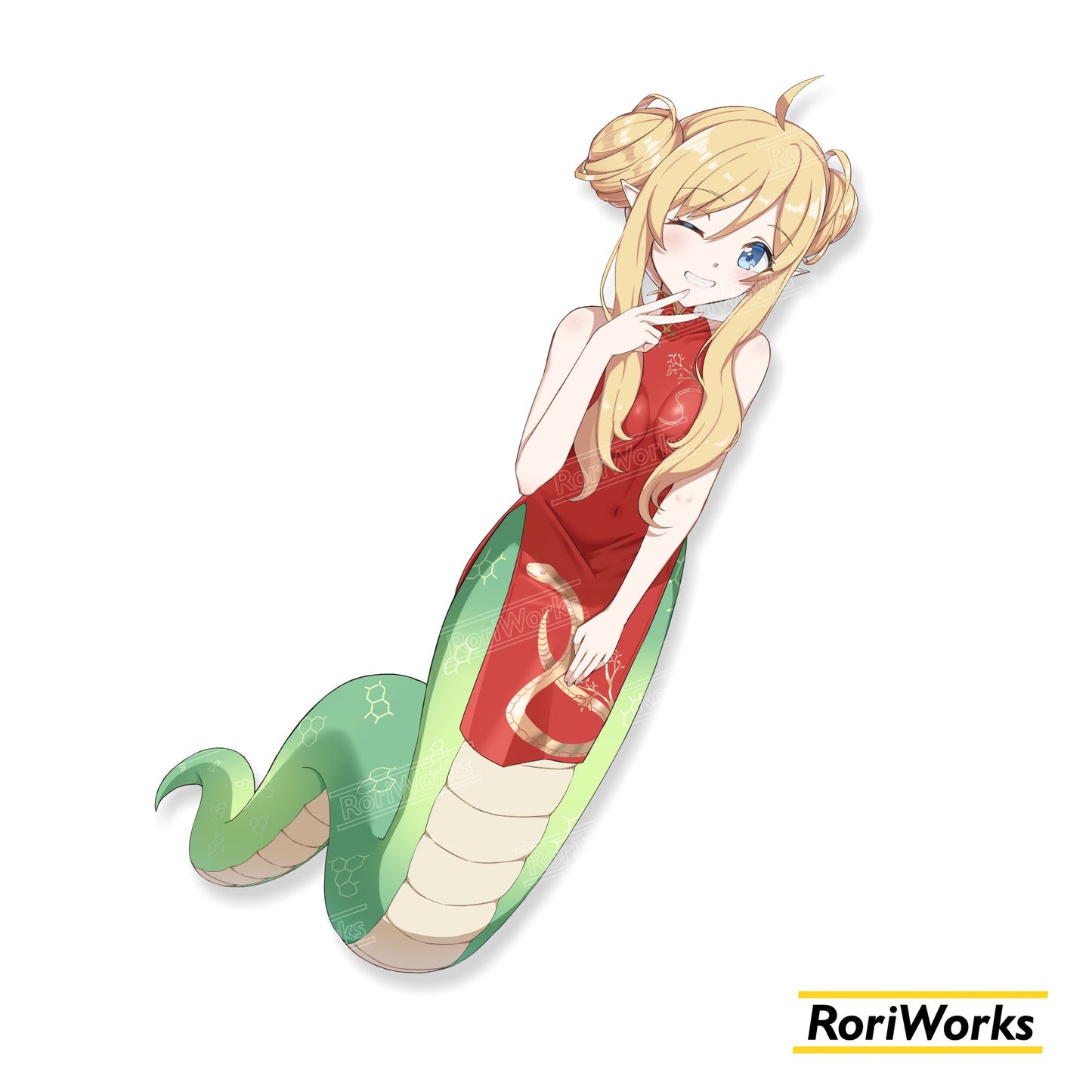 Stiker - Jashin-chan (Cheongsam)