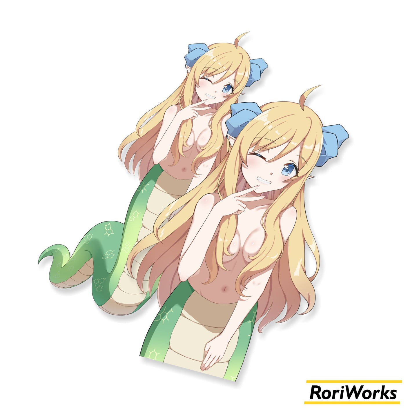 Stiker Jashin-chan | Jashin-chan Dropkick!
