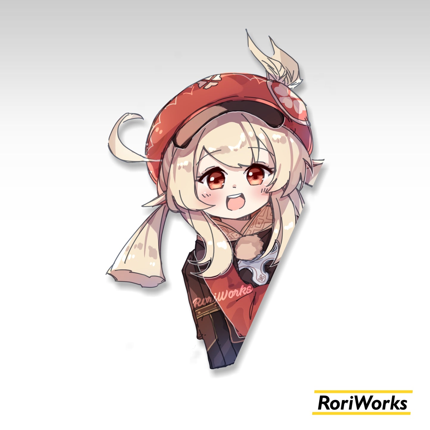 Stiker Intip Klee | Genshin Impact