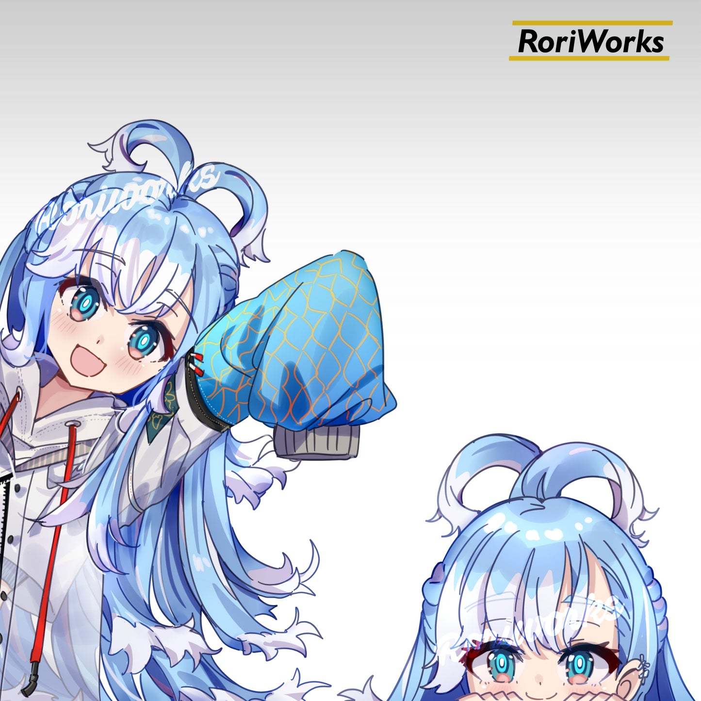 Stiker Intip Kobo Kanaeru | Hololive