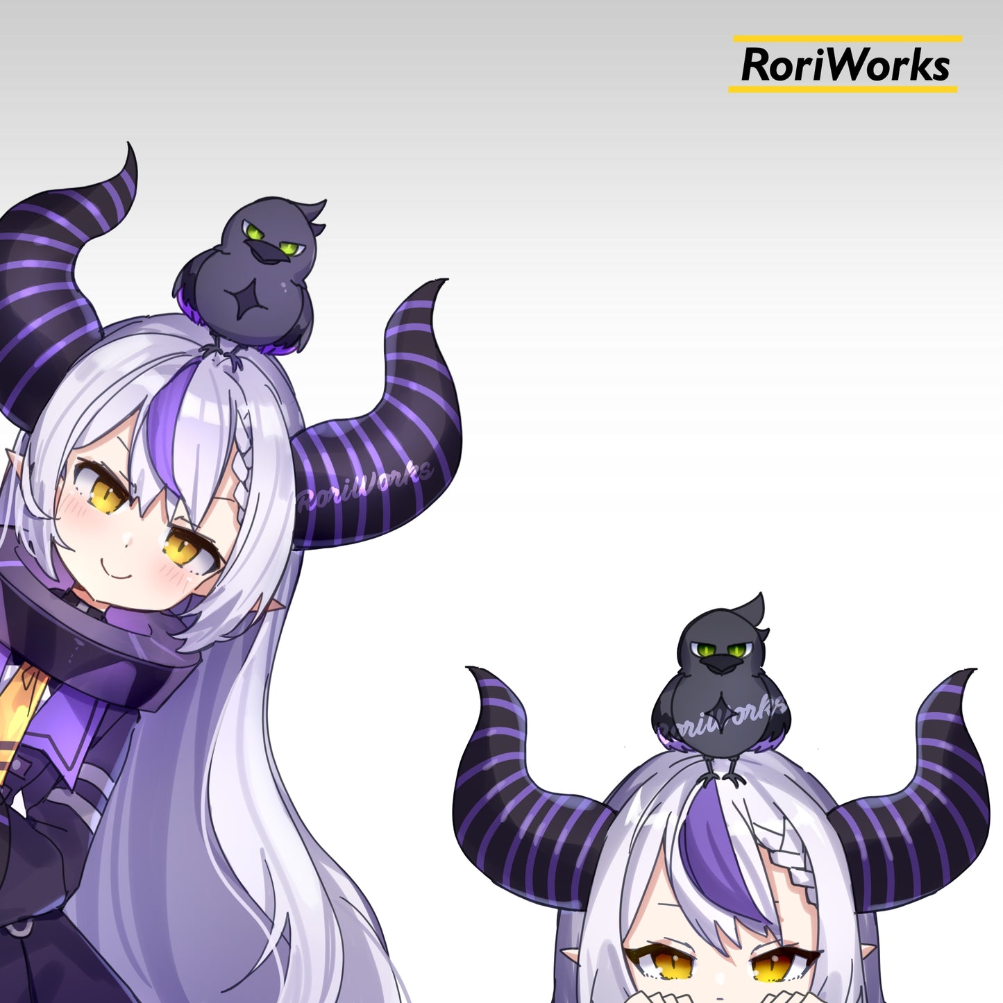 Stiker Intip Laplus Darknesss | Hololive