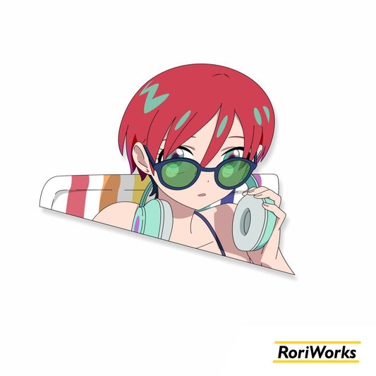 Stiker - Amate Yuzuriha (Machu)