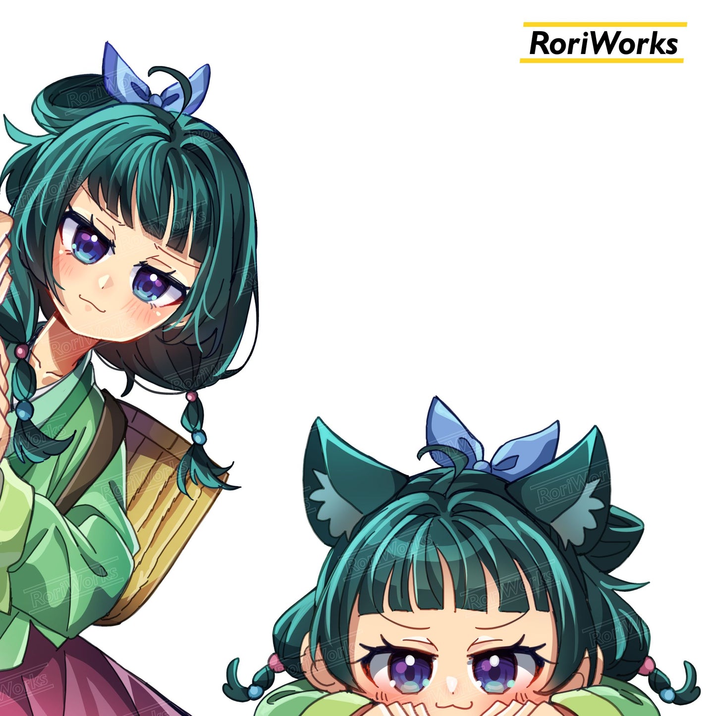 Stiker Intip - Maomao