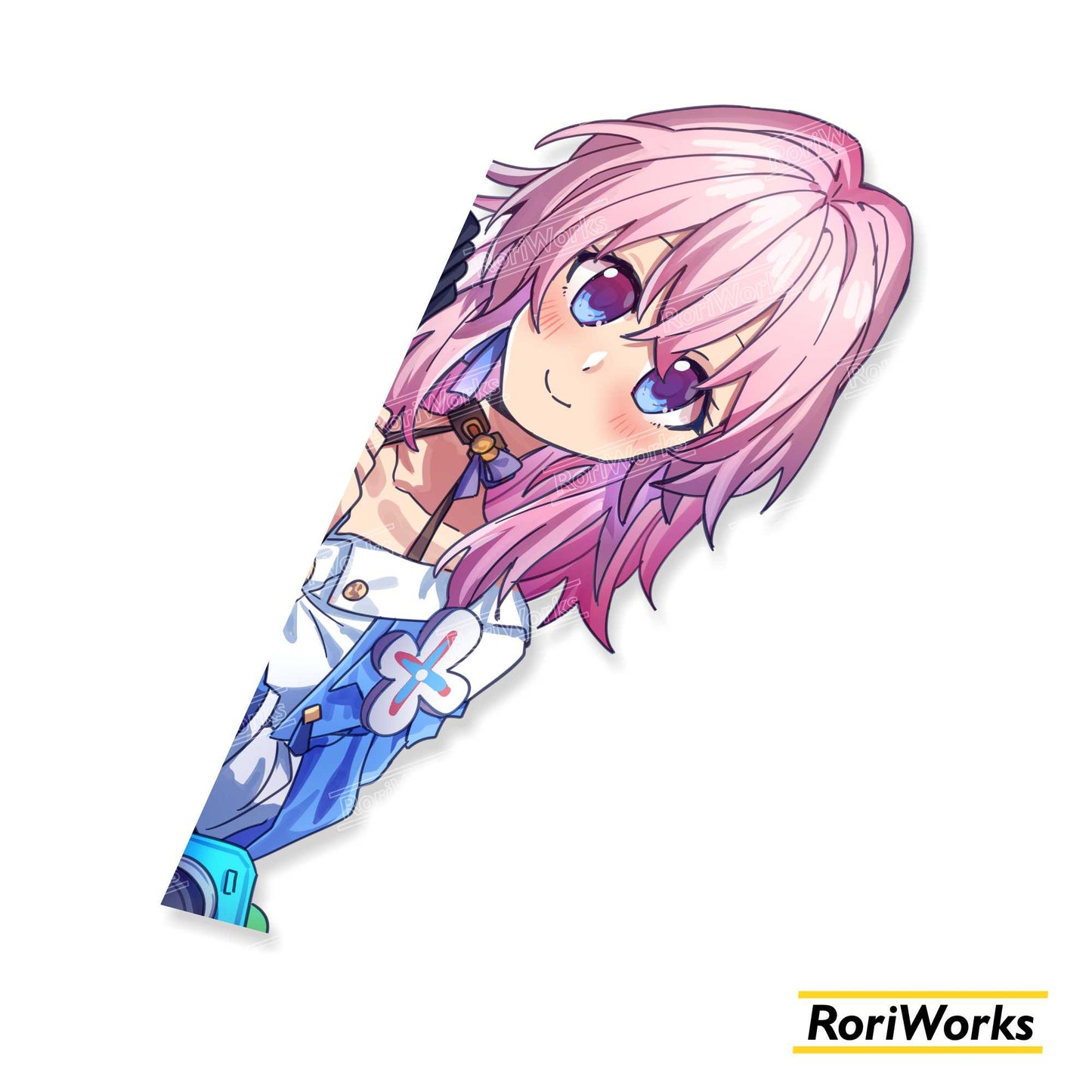 Stiker Intip March 7th | Honkai: Star Rail