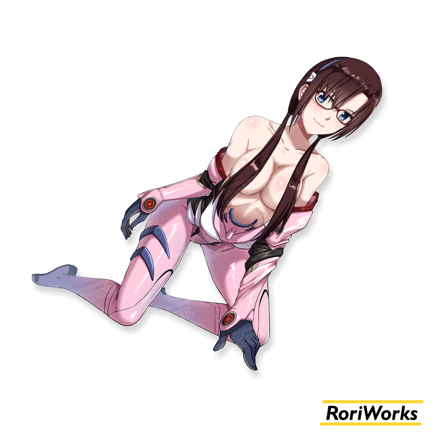 Stiker - Mari Makinami (Half Suit)