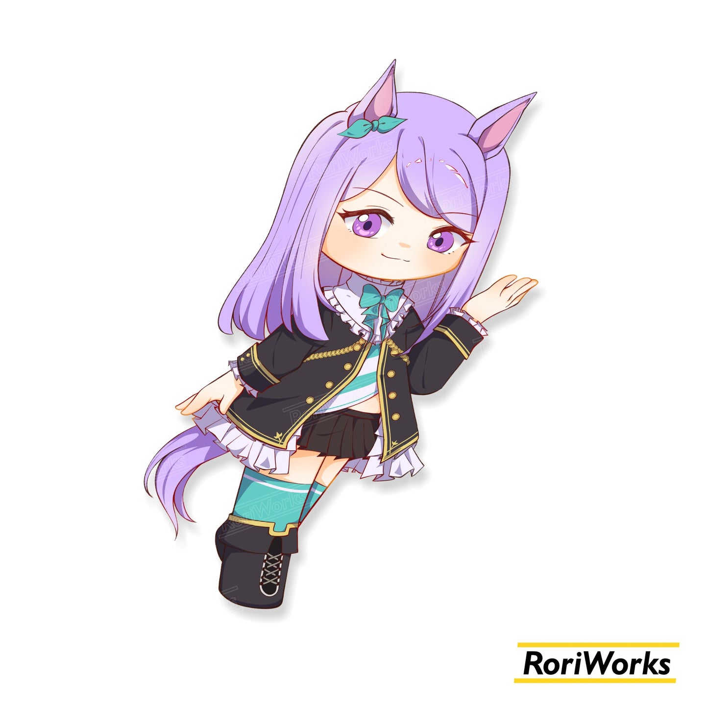 Stiker - Mejiro McQueen