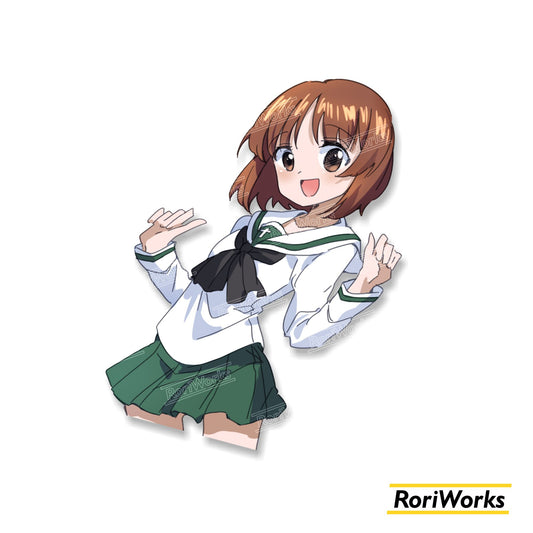 Stiker - Miho Nishizumi