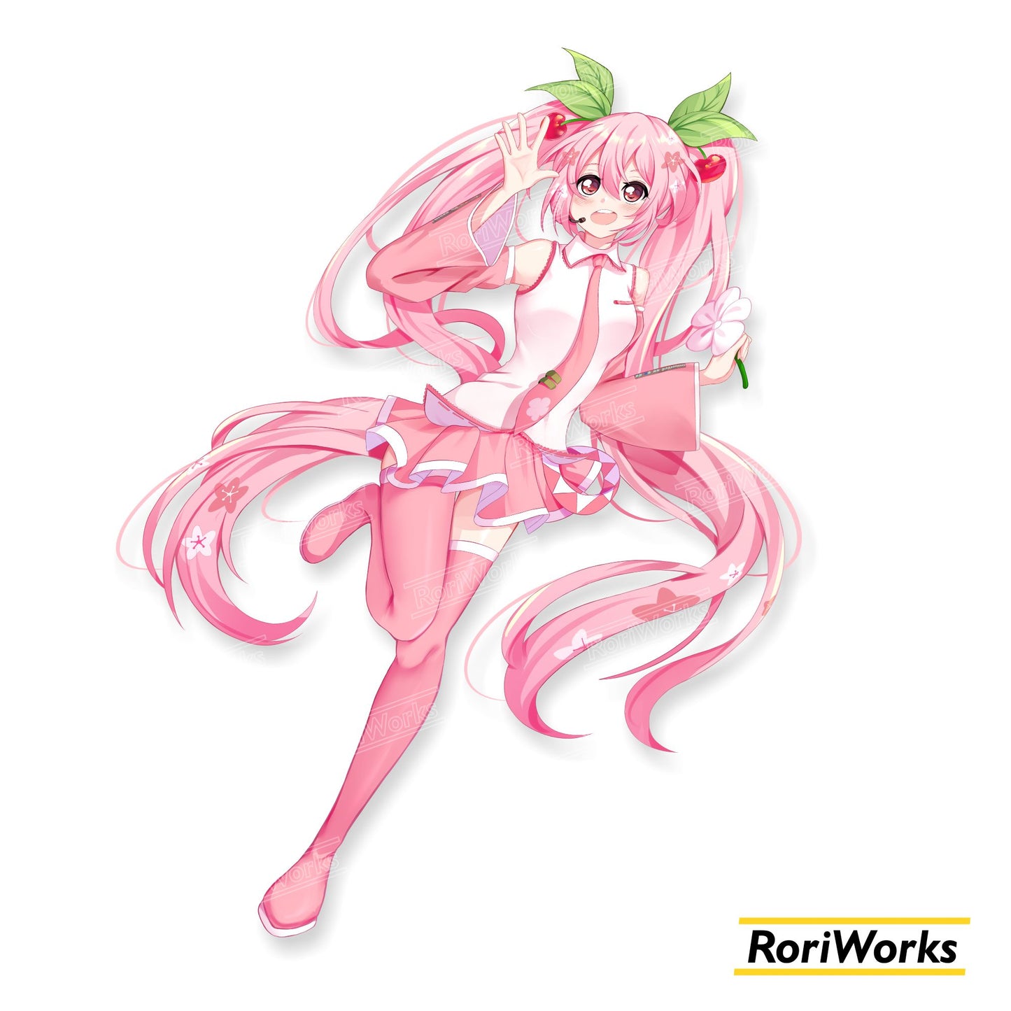 Stiker - Sakura Miku