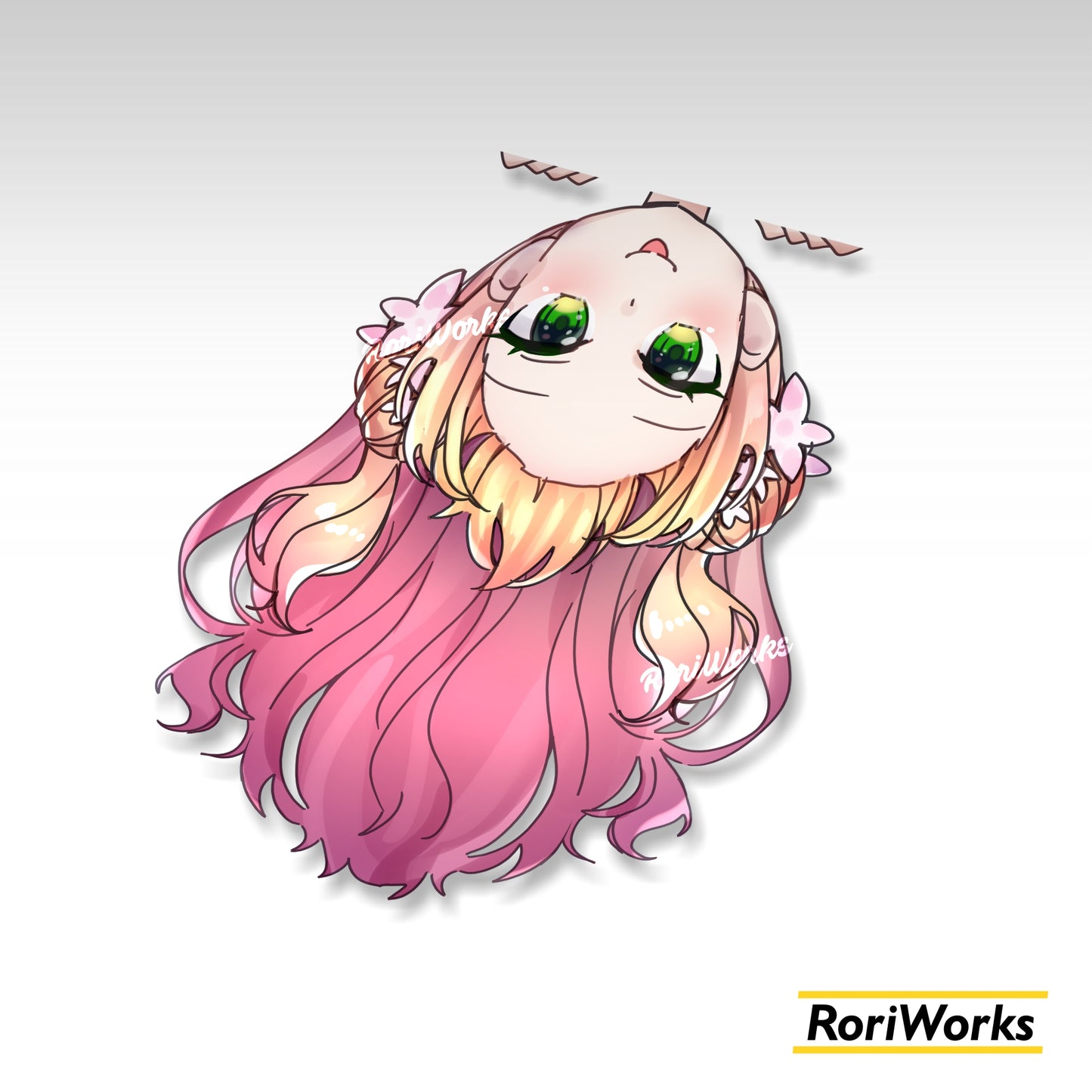 Stiker Intip Nene Momosuzu | Hololive