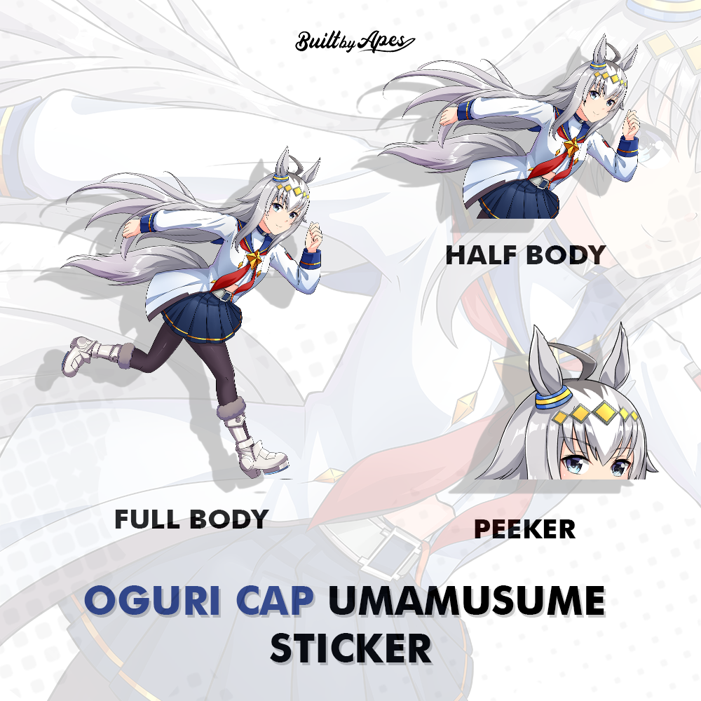 Stiker - Oguri Cap Run