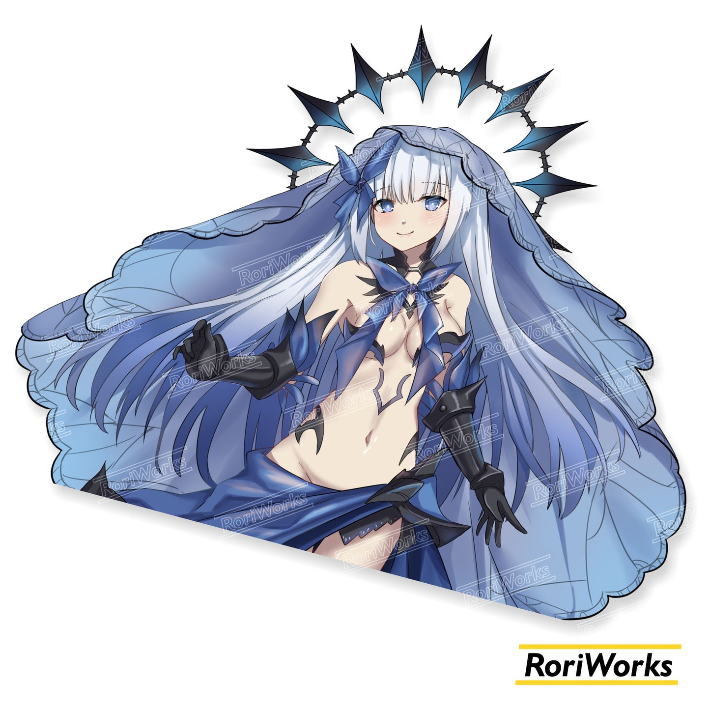 Stiker - Origami Tobiichi (Inverse)