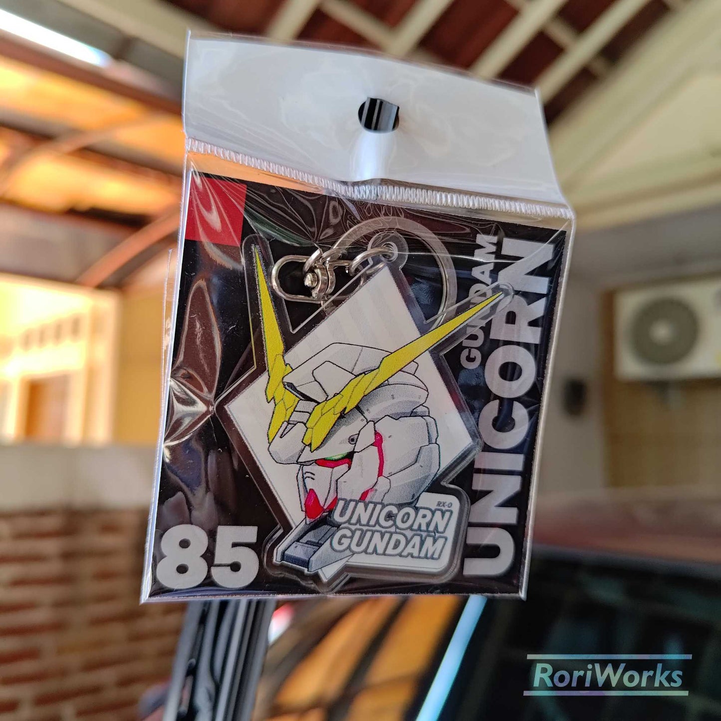 Keychain - Unicorn Gundam Head