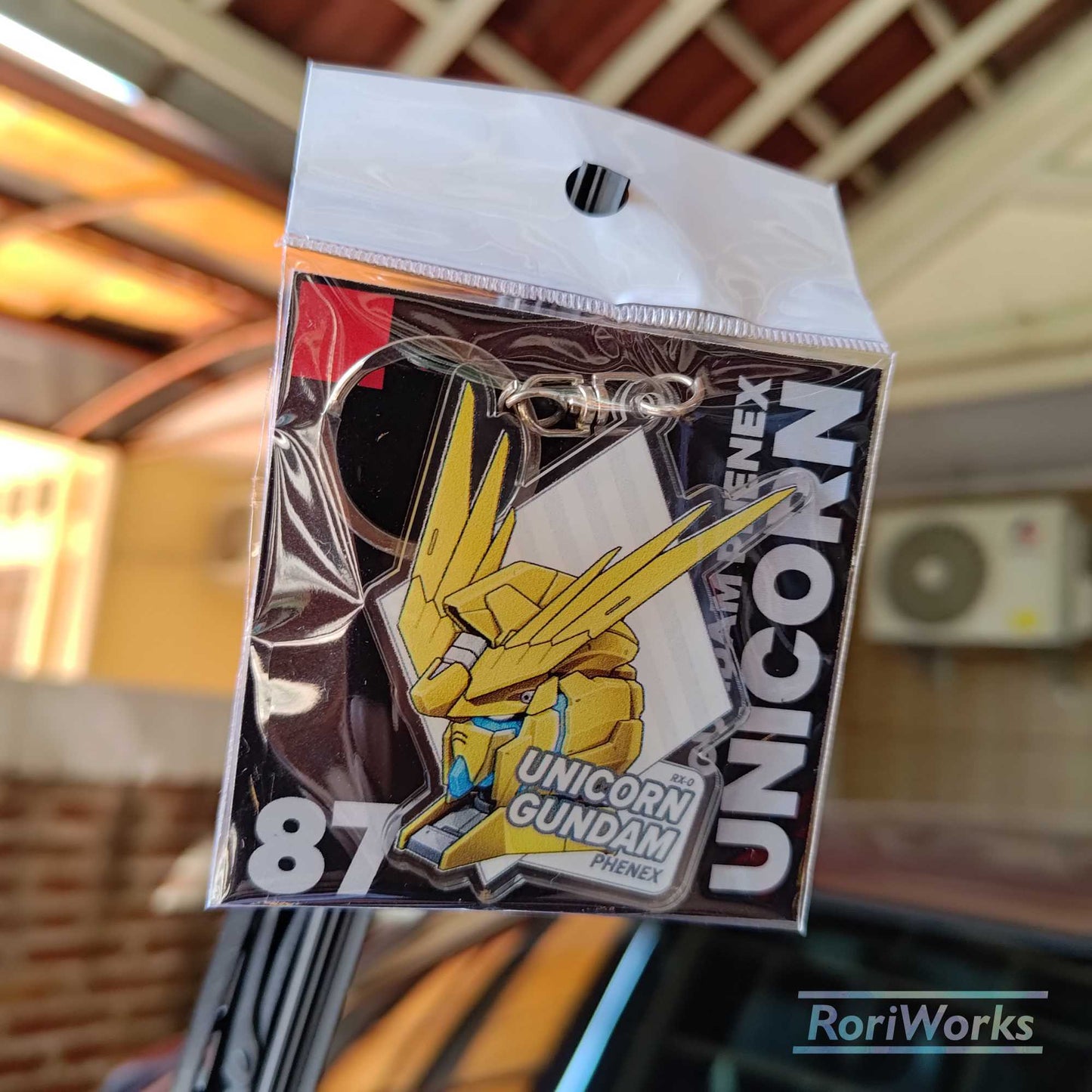 Keychain - Unicorn Gundam Phenex Head