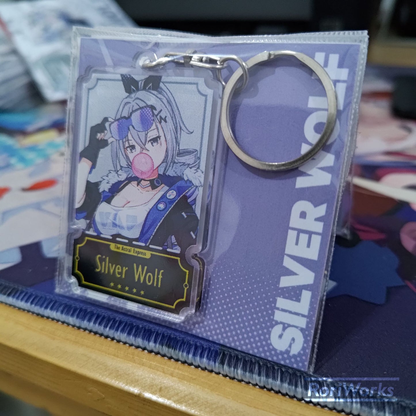 Keychain Silver Wolf | Honkai: Star Rail