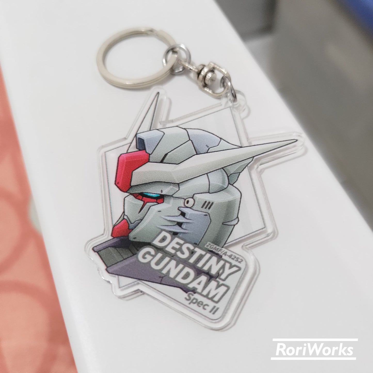 Keychain Destiny Gundam Spec II Head