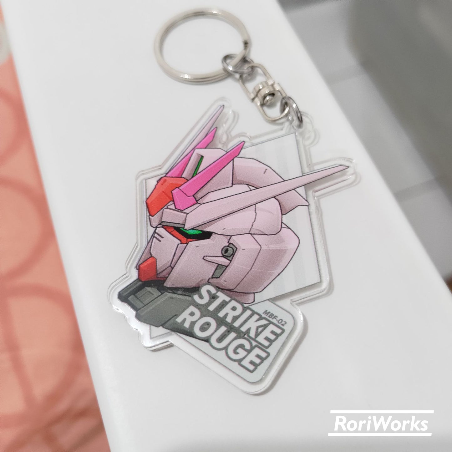 Keychain - Strike Rouge Head