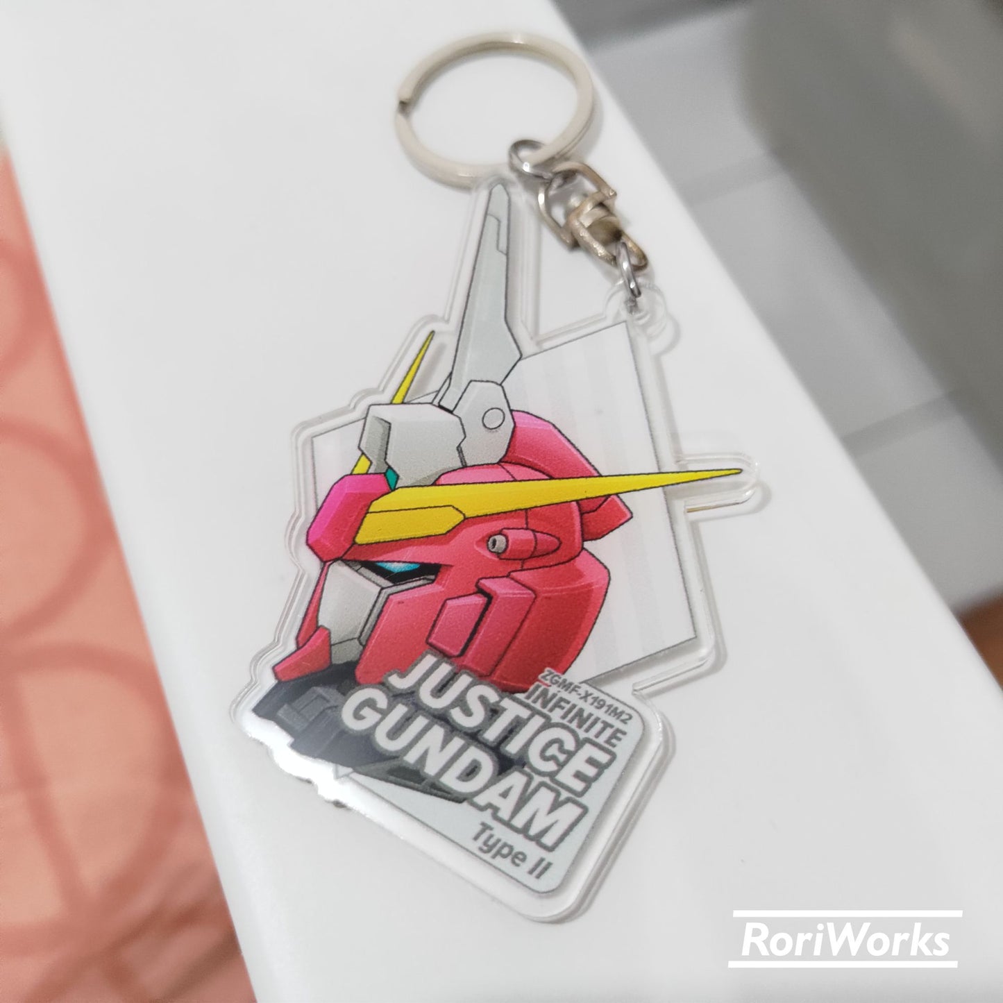 Keychain Infinite Justice Gundam Type II Head