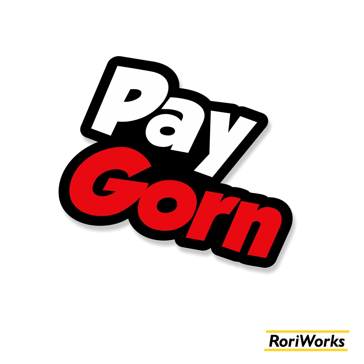 Stiker Lucu - Pay Gorn