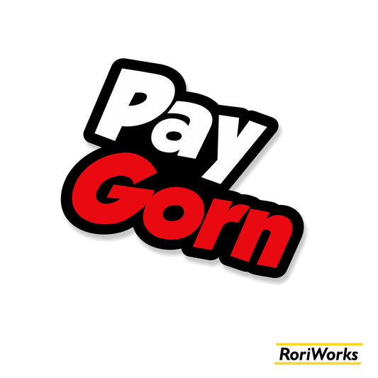 Stiker Lucu - Pay Gorn