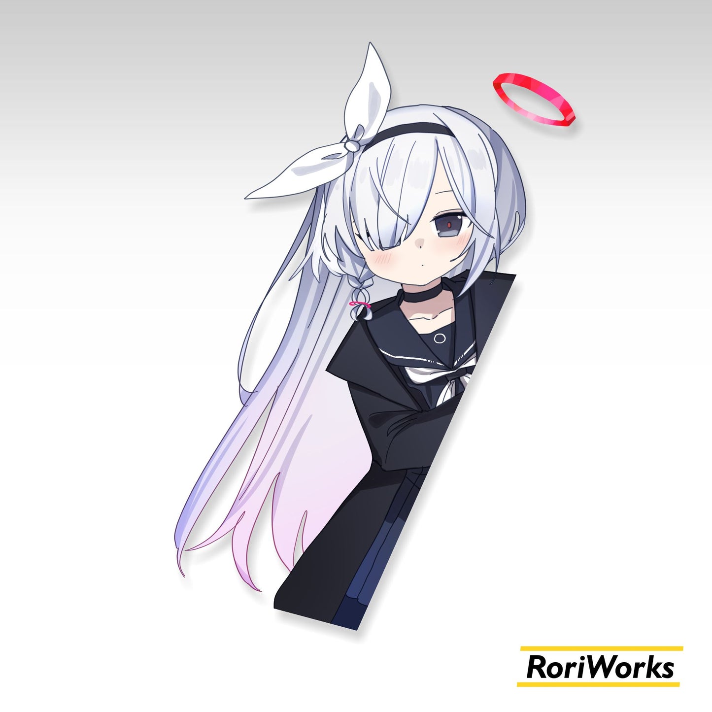 Stiker Intip Plana | Blue Archive