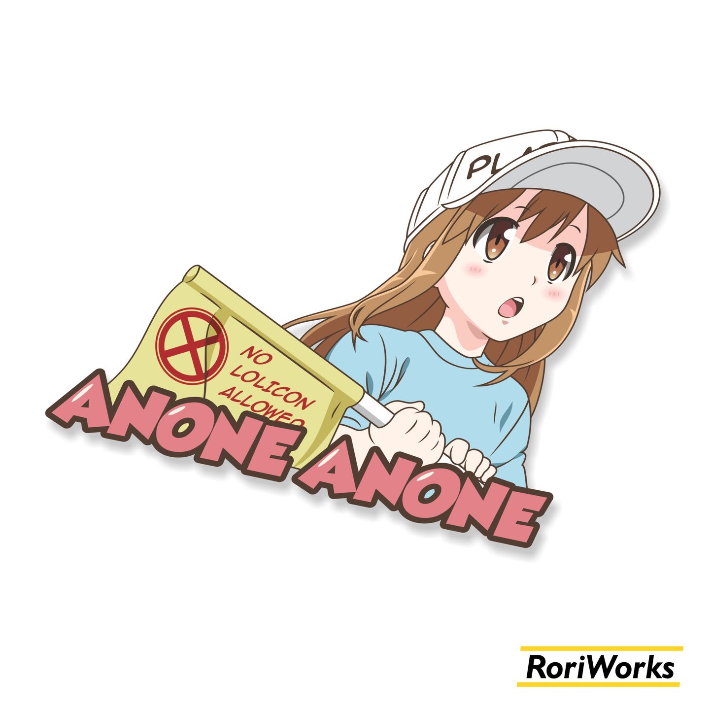 Stiker - Platelet Anone