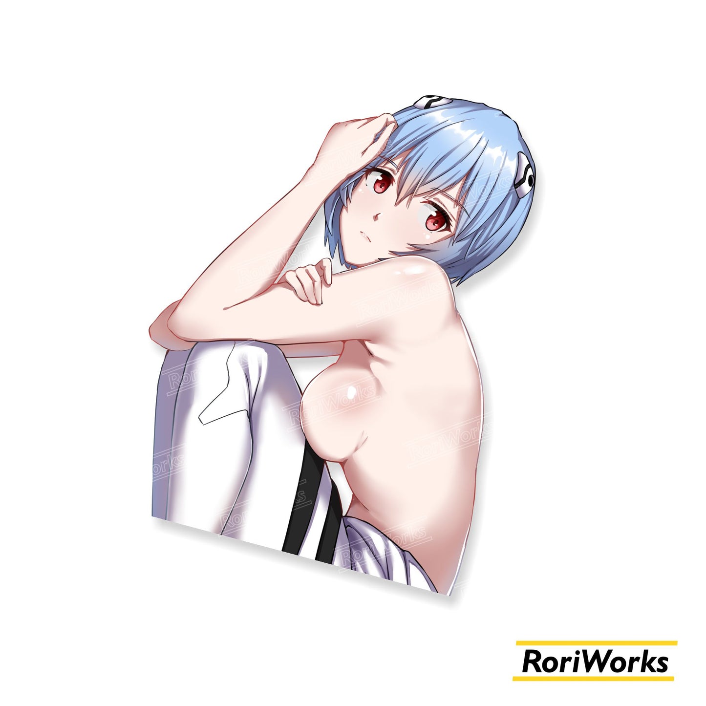 Stiker - Rei Ayanami (Half Suit)