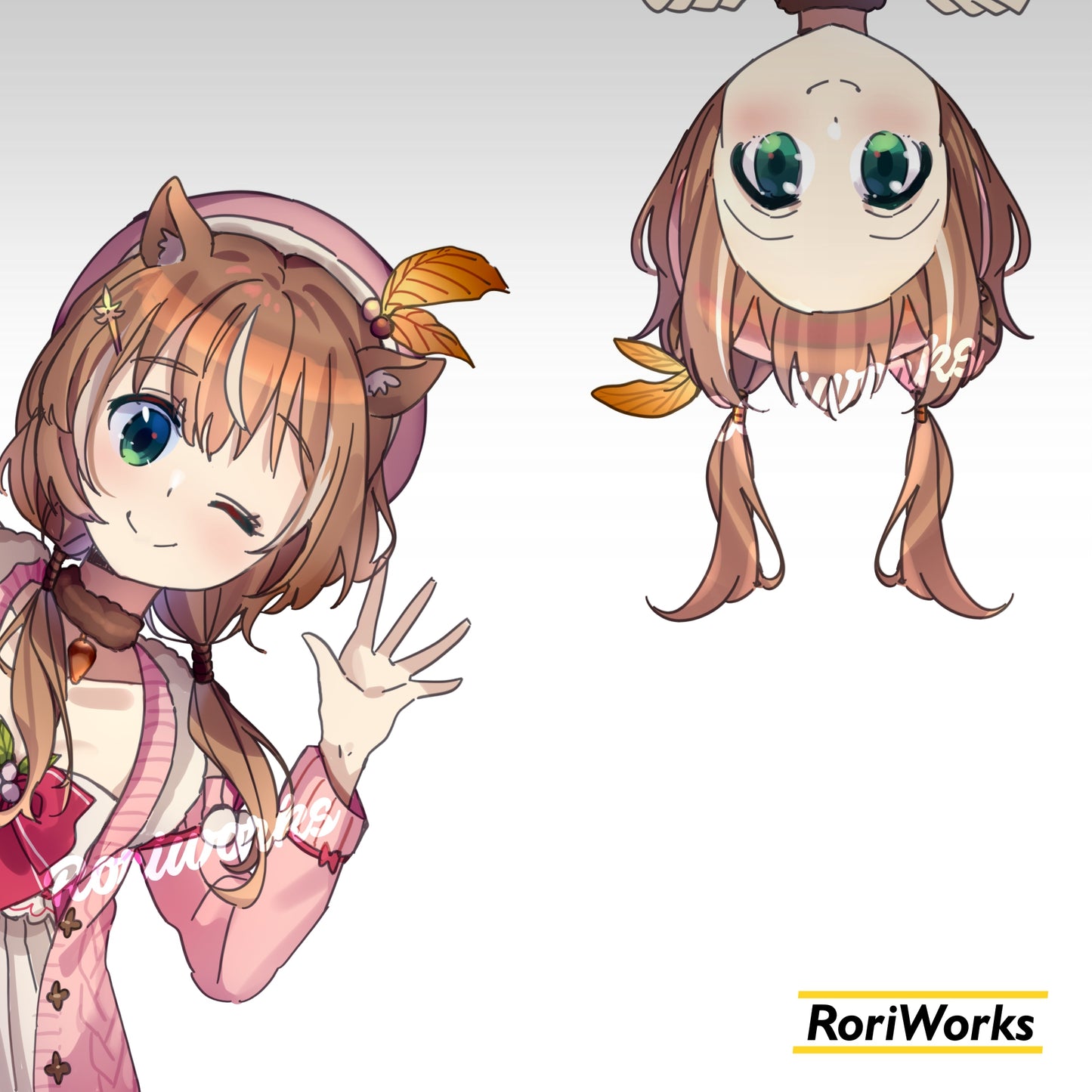 Stiker Intip - Risu Ayunda