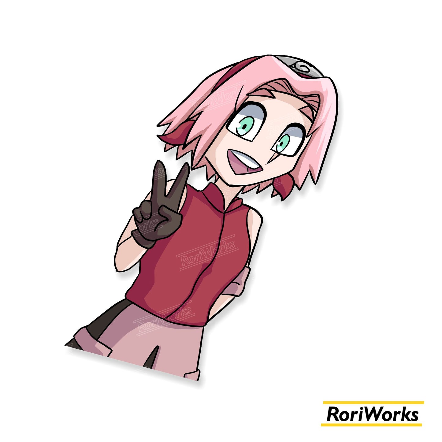 Stiker - Sakura