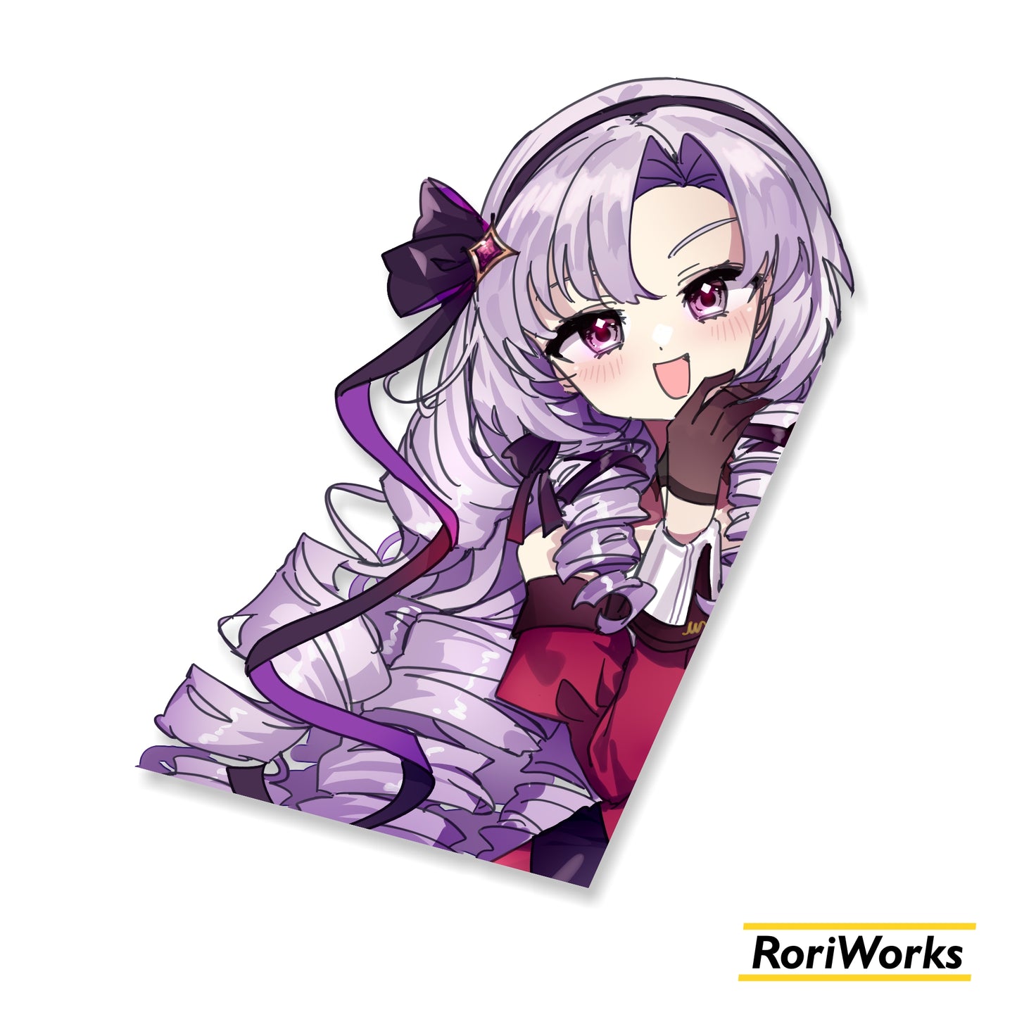 Stiker Intip Salome Hyakumantenbara | Nijisanji