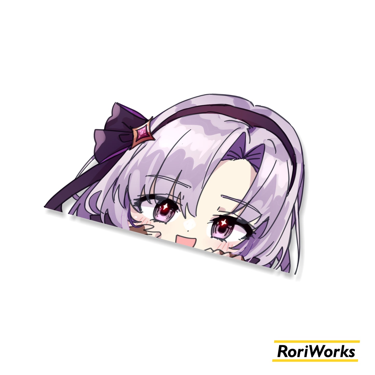 Stiker Intip Salome Hyakumantenbara | Nijisanji