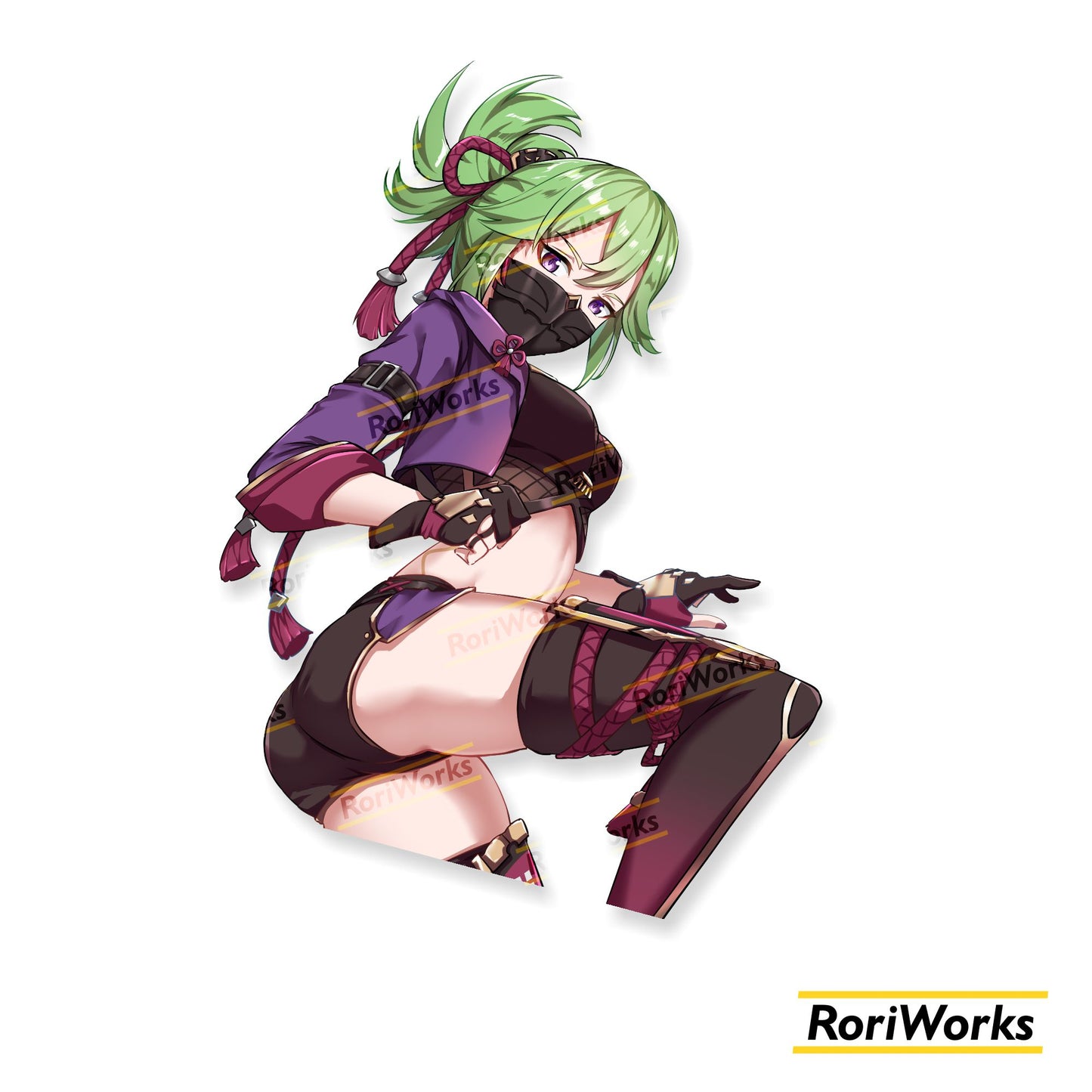 Stiker - Shinobu Kuki