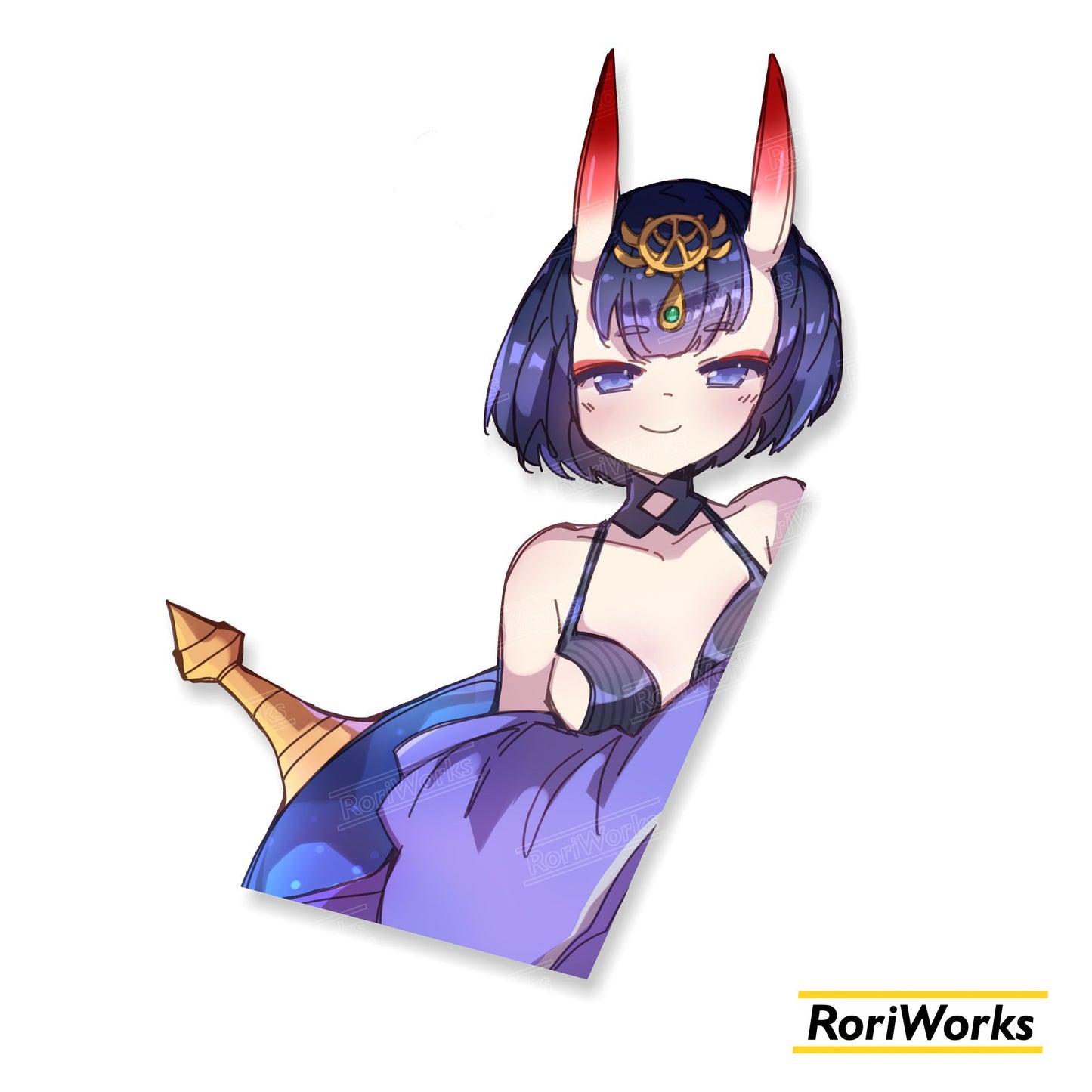 Stiker Intip - Shuten Douji